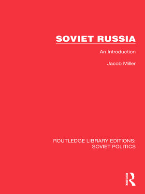 cover image of Soviet Russia
